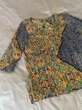 Plenty by Tracy Reese with 3/4 Sleeves Size Medium